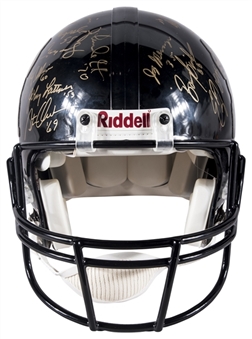 Heisman Trophy Winners Multi Signed Black Helmet With 28 Signatures (LE 100/100) (Steiner)